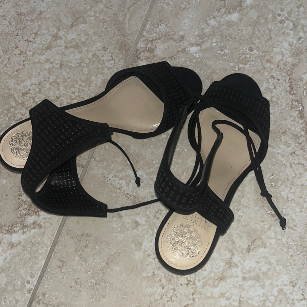 tie up heels vince camuto